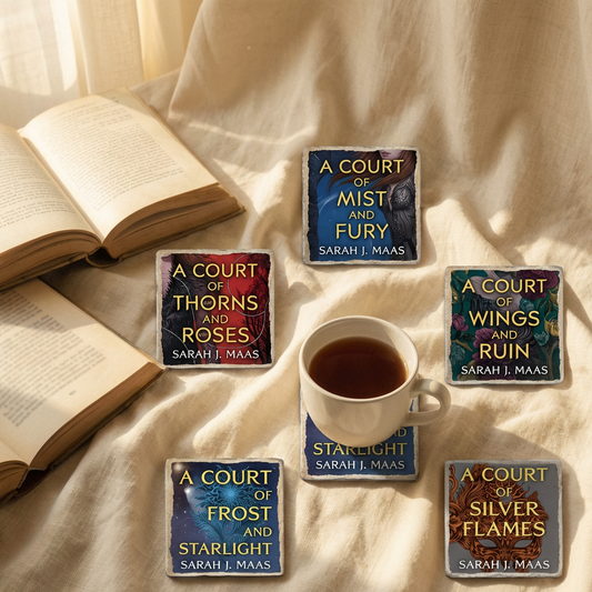 ACOTAR Book Cover Coaster Set